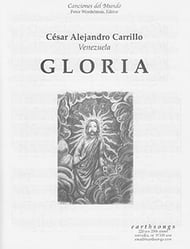 Gloria SATB choral sheet music cover Thumbnail